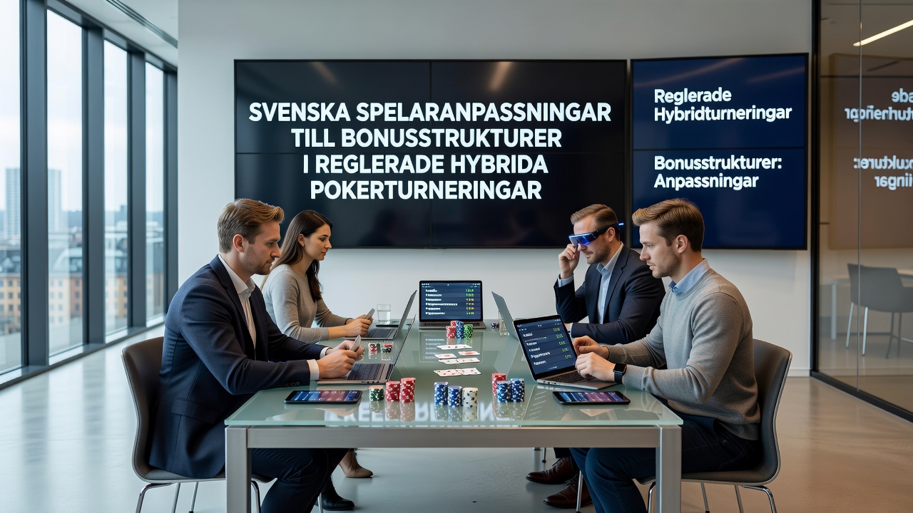 Swedish Player Adaptations to Bonus Structures in Regulated Hybrid Poker Tournaments